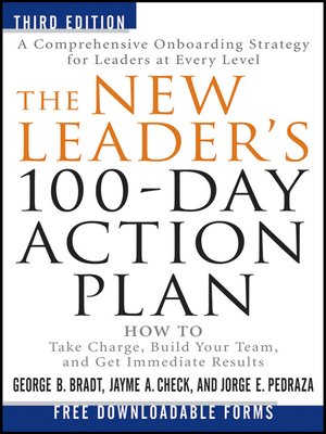 cover image of The New Leader's 100-Day Action Plan
